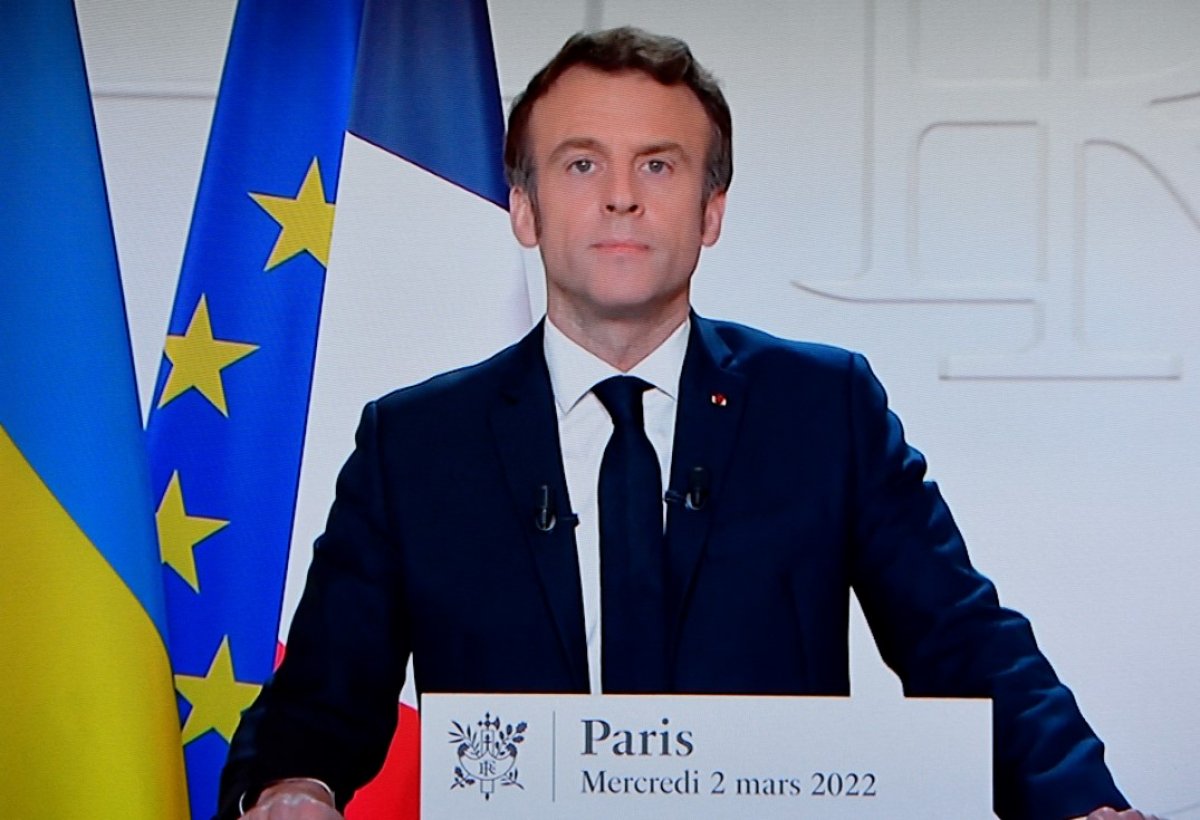 Macron: Ukrayna'da ateşkes için çalışmaları sürdüreceğiz