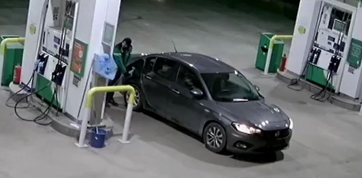 Manisa'da otomobil deposunu dolduran sürücü para ödemeden kaçtı
