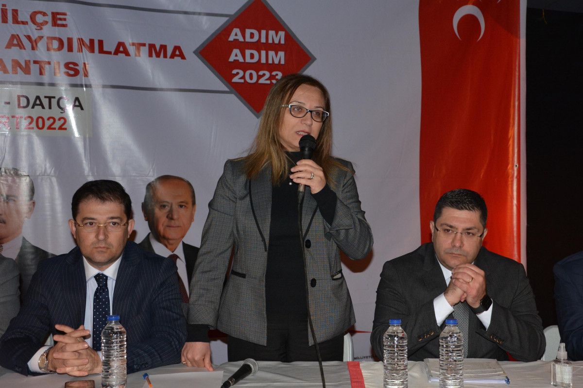 MHP'li Filiz Kılıç: Atatürk'ün yolundan hiçbir zaman ayrılmadık