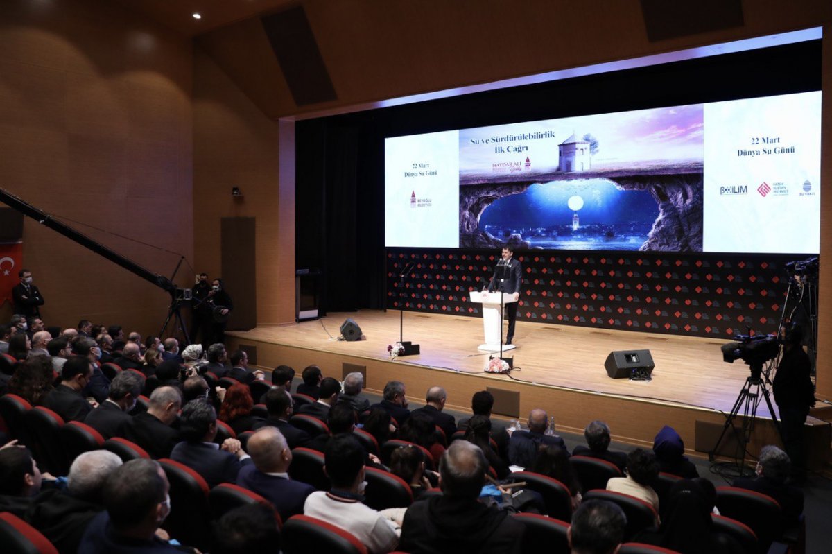 Murat Kurum, Su ve Sürdürülebilirlik İlk Çağrı Programına katıldı