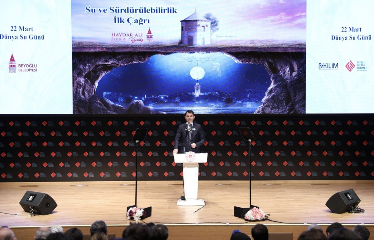 Murat Kurum, Su ve Sürdürülebilirlik İlk Çağrı Programına katıldı