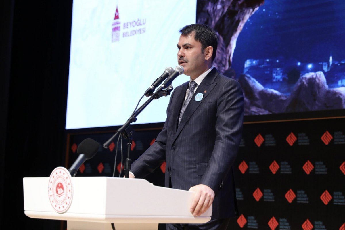 Murat Kurum, Su ve Sürdürülebilirlik İlk Çağrı Programına katıldı