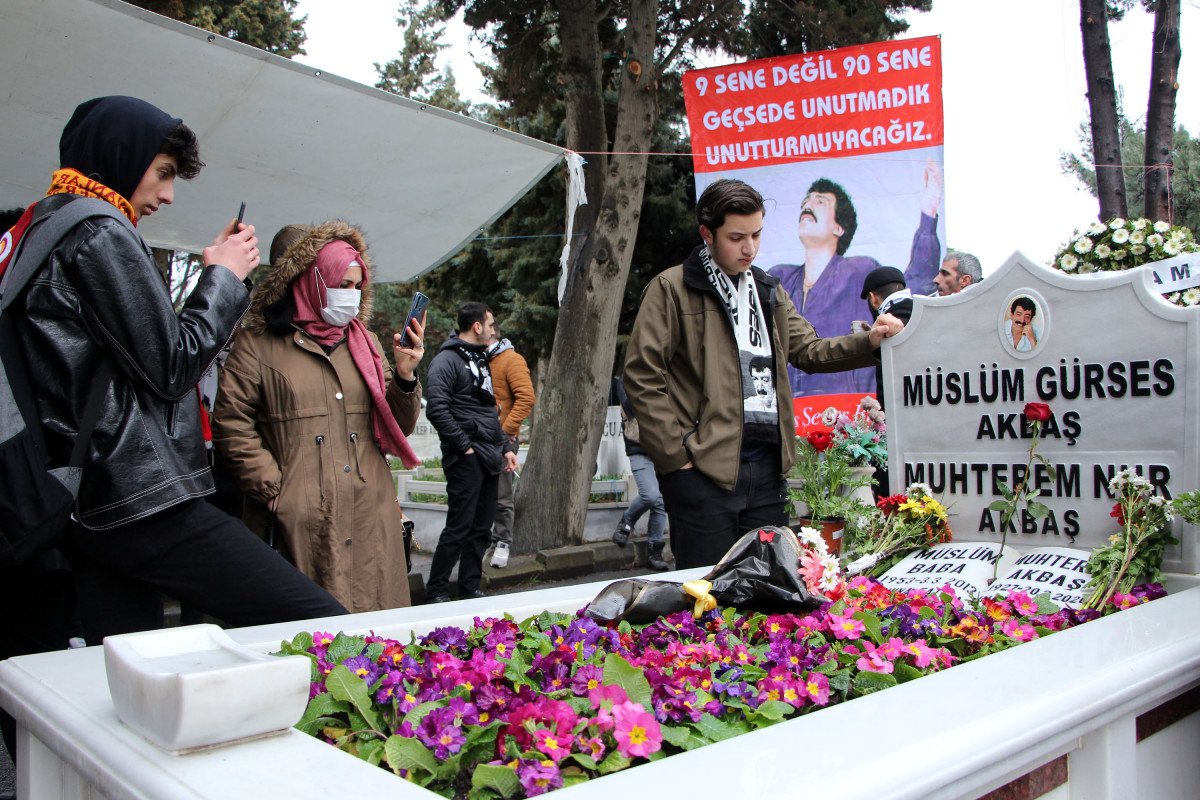 Müslüm Gürses vefatının 9. yılında anılıyor