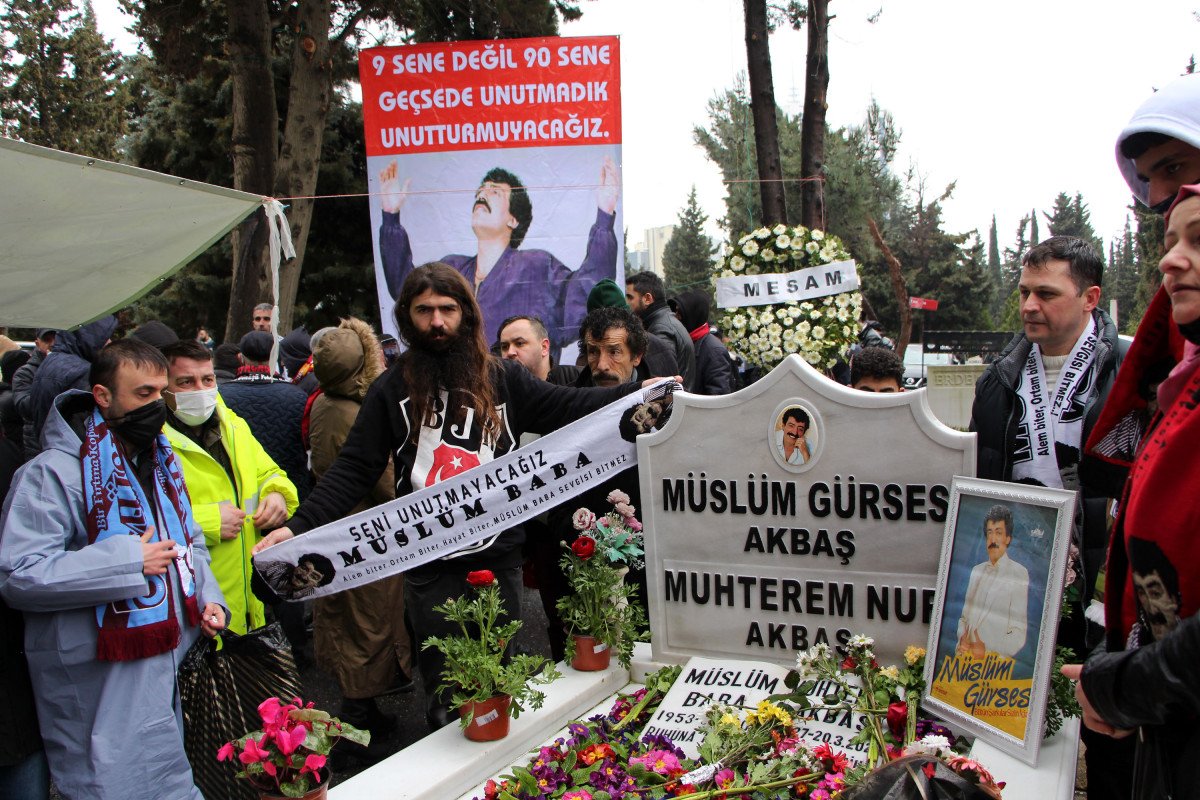 Müslüm Gürses vefatının 9. yılında anılıyor