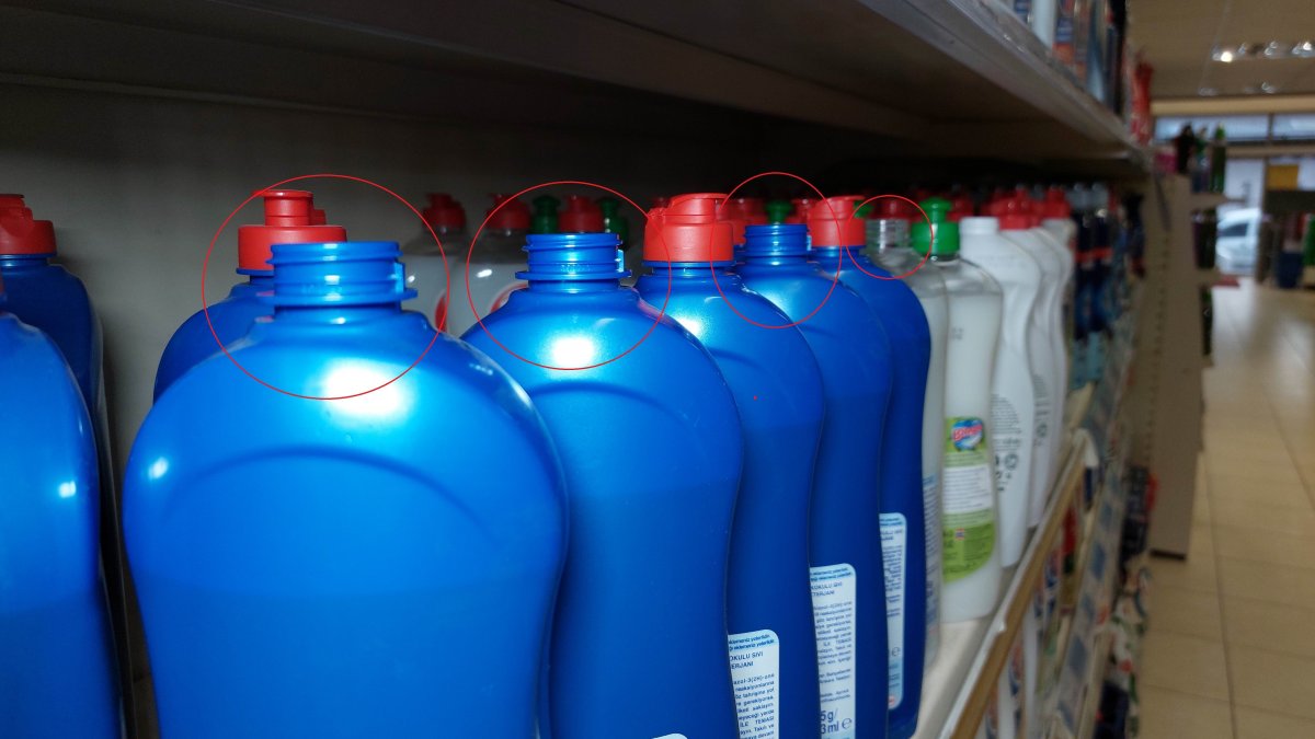 Samsun’da deterjan kapağı hırsızlığı