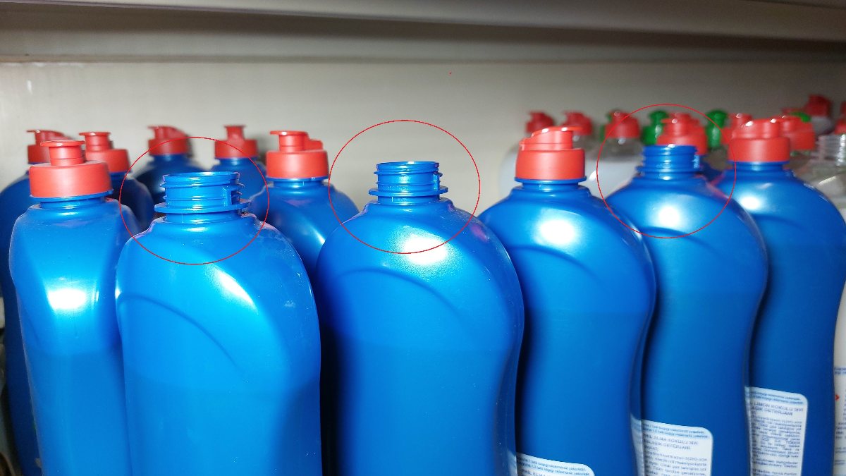 Samsun’da deterjan kapağı hırsızlığı