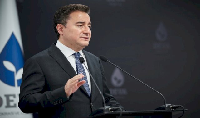 Ali Babacan: "Varlık içinde  yokluk yaşıyoruz"