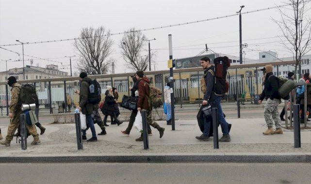 Belaruslu savaşçılar, Ukrayna'ya destek için yola çıktı