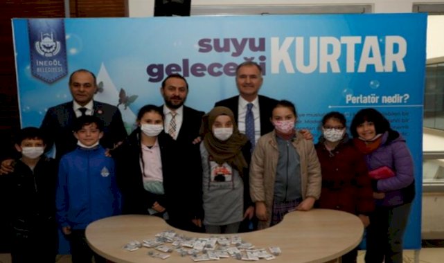 Bursa İnegöl'de öğrencilere suyun önemi anlatıldı