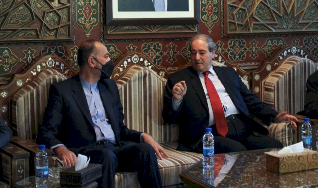 İran Dışişleri Bakanı Abdullahiyan, Şam'a gitti