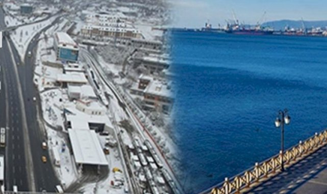 İstanbul ve Tekirdağ'da iki ayrı mevsim