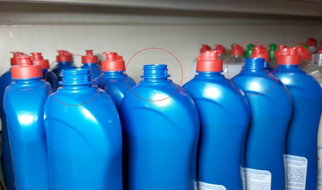 Samsun’da deterjan kapağı hırsızlığı