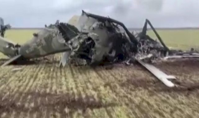 Ukrayna, Mıkolayiv’de Rus savaş helikopteri düşürdü