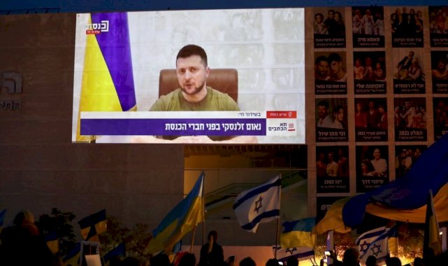 Vladimir Zelensky: İsrail parlamentosundan yardım istedi