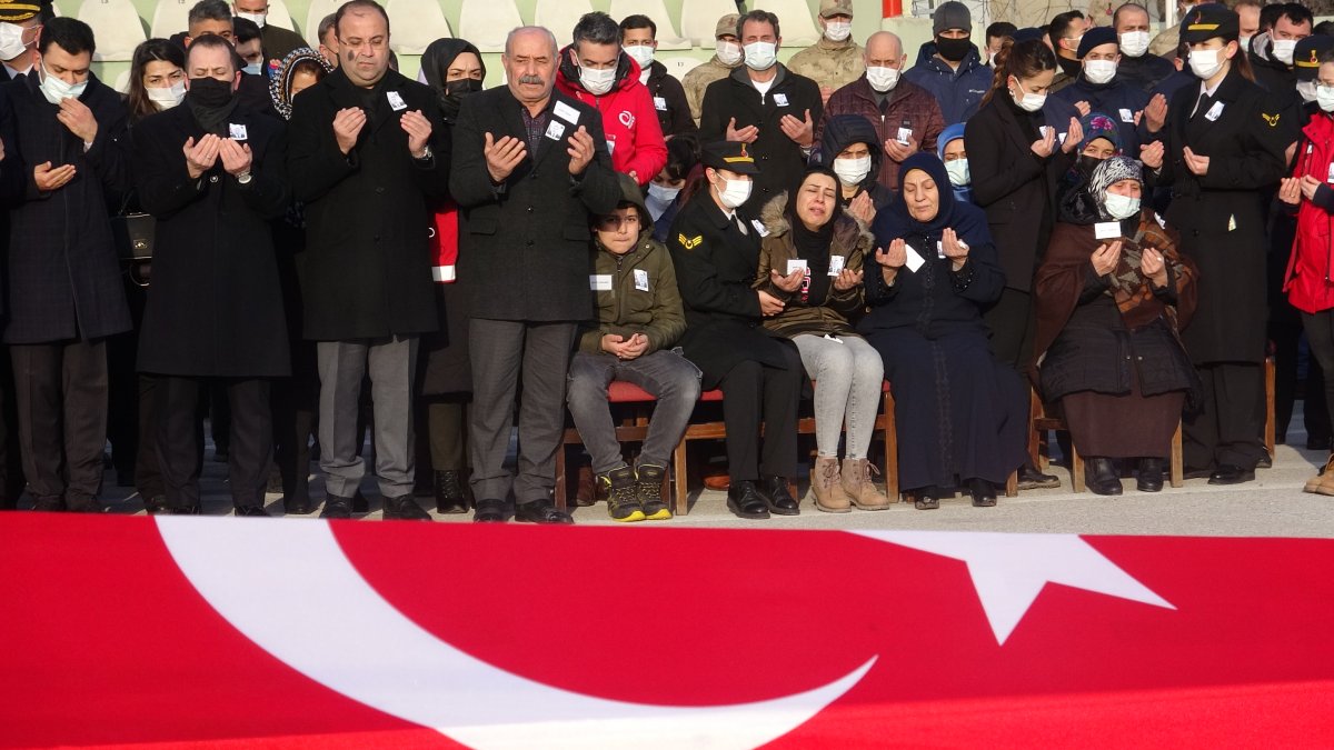 Tokat'ta Şehit Uzman Çavuşun cenazesi törenle Bingöl’e uğurlandı