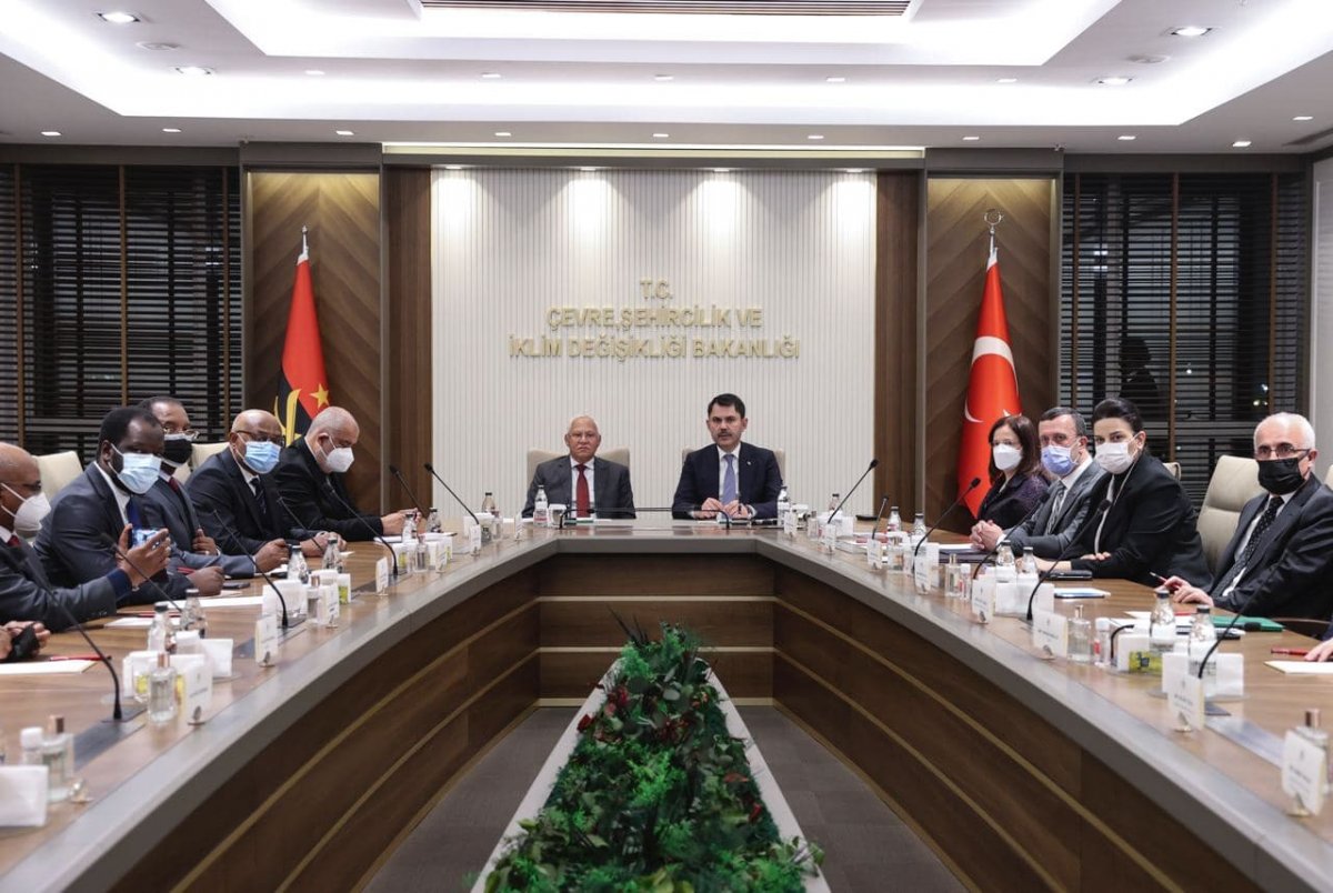 Türkiye ile Angola arasında 'şehircilik' alanında iş birliği anlaşması yapıldı