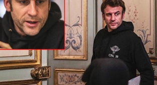 Yeni Moda Kamuflajlı Polar: Macron'un Zelenski Stili