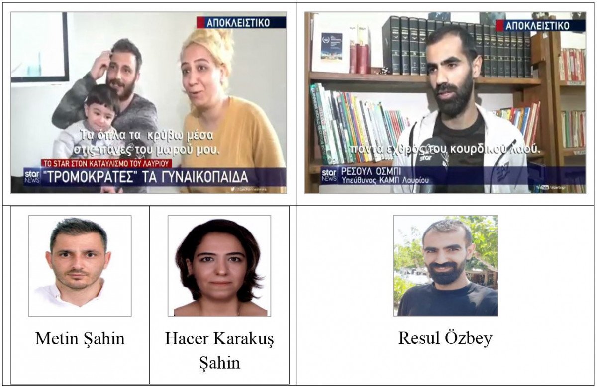 Yunanistan medyası, Lavrion Kampı’ndaki PKK faaliyetlerini görüntüledi