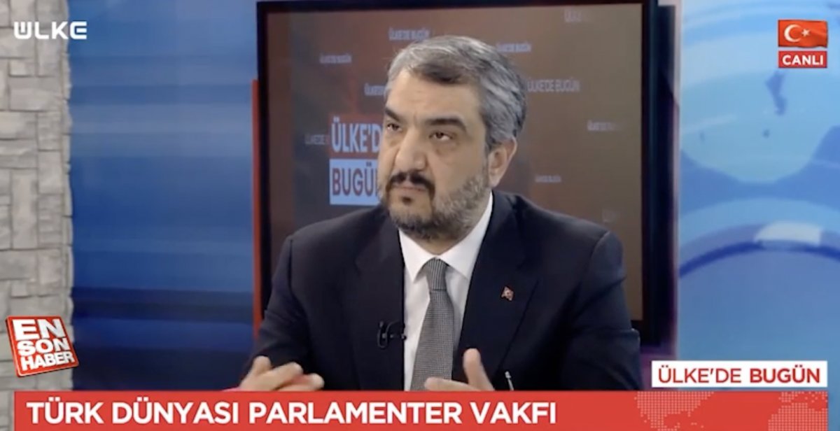 Abdullah Çalışkan, Türk Dünyası Parlamenter Vakfı'nı anlattı