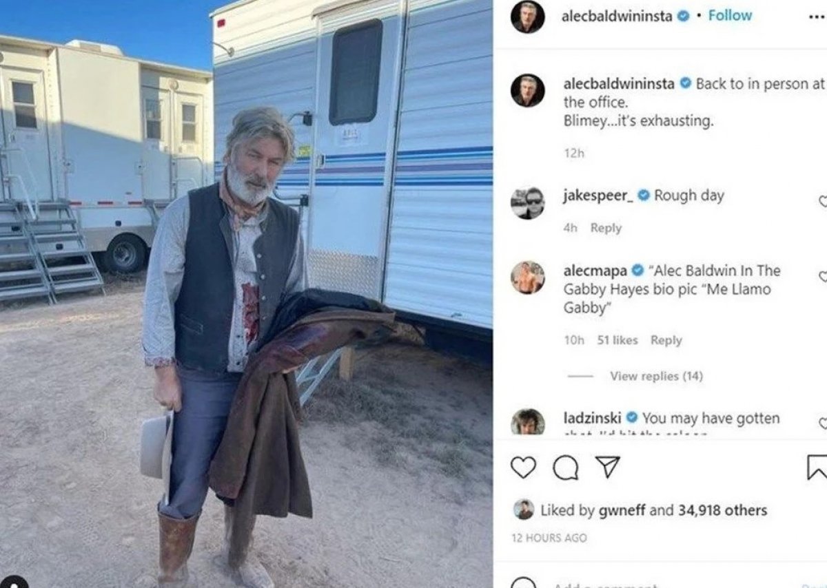 Alec Baldwin’in silahı ateşlediği sahnenin görüntüleri