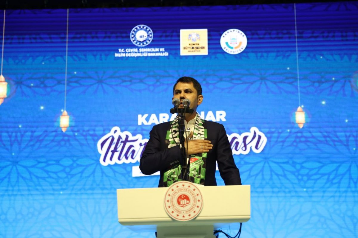 Bakan Kurum: Milletin seçtiği lideri kimse tehdit edemez