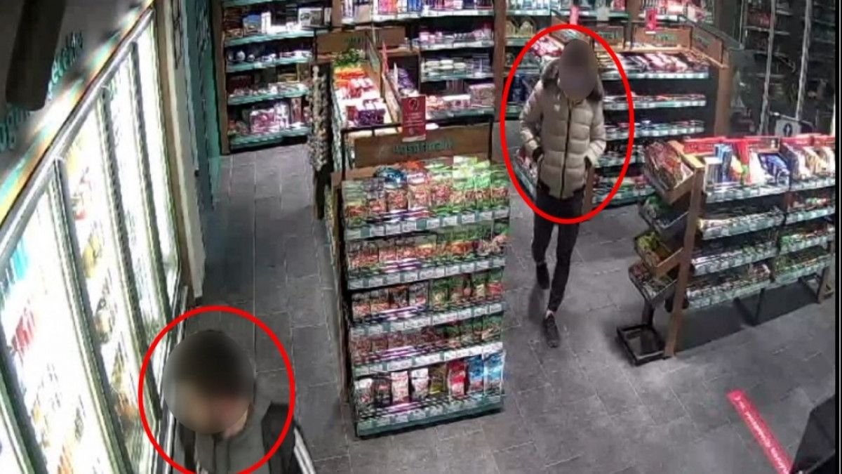 Bostancı'da 100 bin liralık araba amblemi çalan şahıslar yakalandı