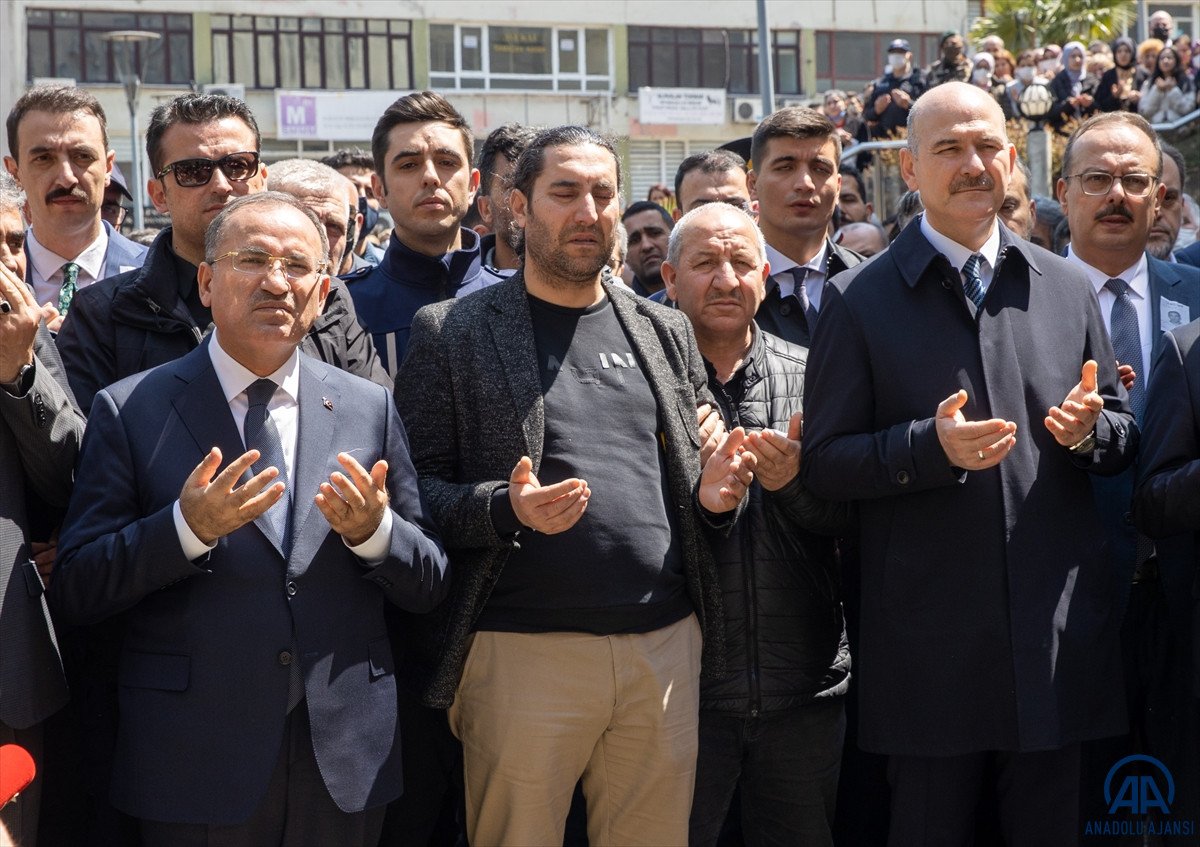 Bursa'da şehit Cengiz Yiğit için cenaze töreni