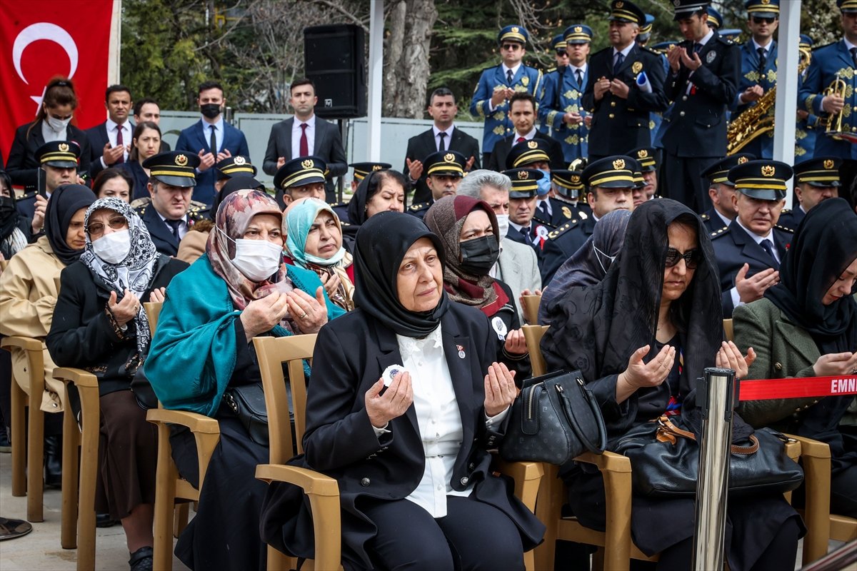 Emniyet Teşkilatı'nın 177'nci kuruluş yıl dönümünde, şehit polisler dualarla anıldı