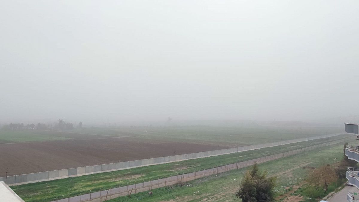 Güneyden gelen toz bulutları, Mardin'i terk etmedi