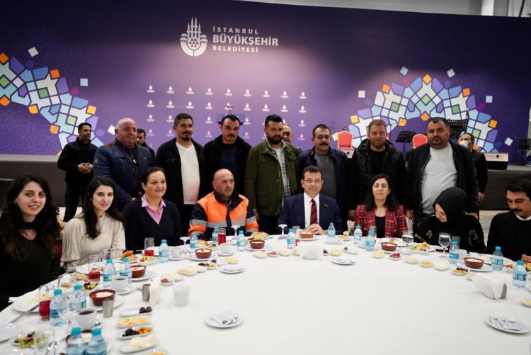 İmamoğlu: "En liyakatli mesai arkadaşı millete en iyi hizmet edendir"