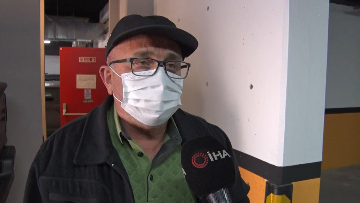 Kağıthane'de binaya giren hırsız elektrik kablolarını çaldı