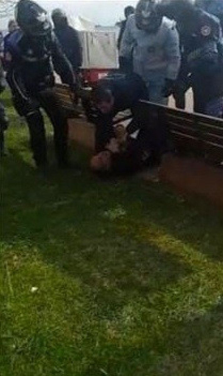 Kartal'daki engelli seyyar satıcıyı İBB zabıtaları darbetti