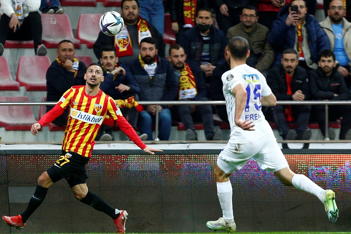 Kayserispor ve Rizespor yenişemedi