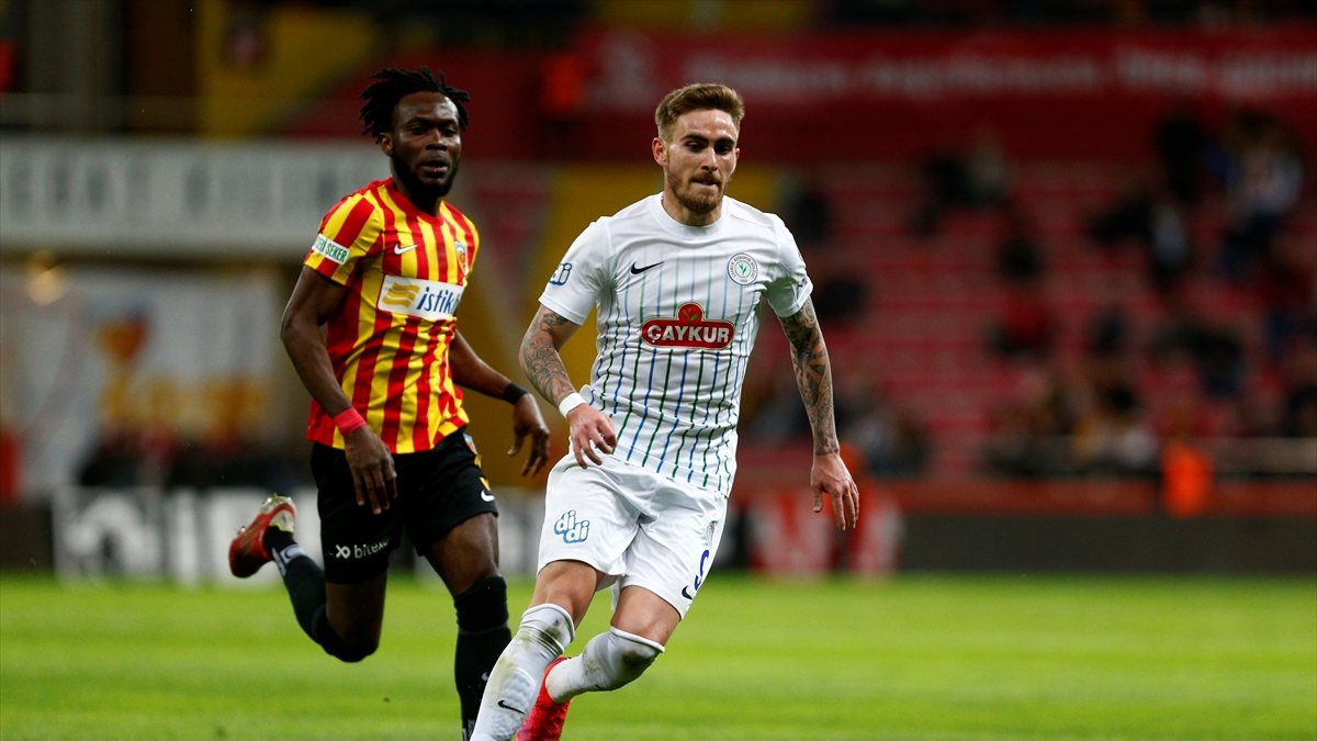 Kayserispor ve Rizespor yenişemedi