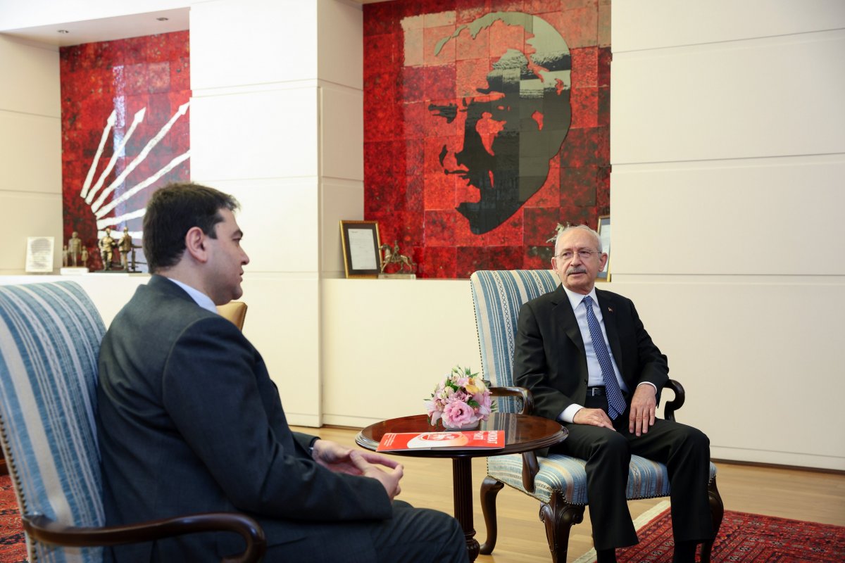 CHP Genel Başkanı Kılıçdaroğlu Gültekin Uysal ile görüştü