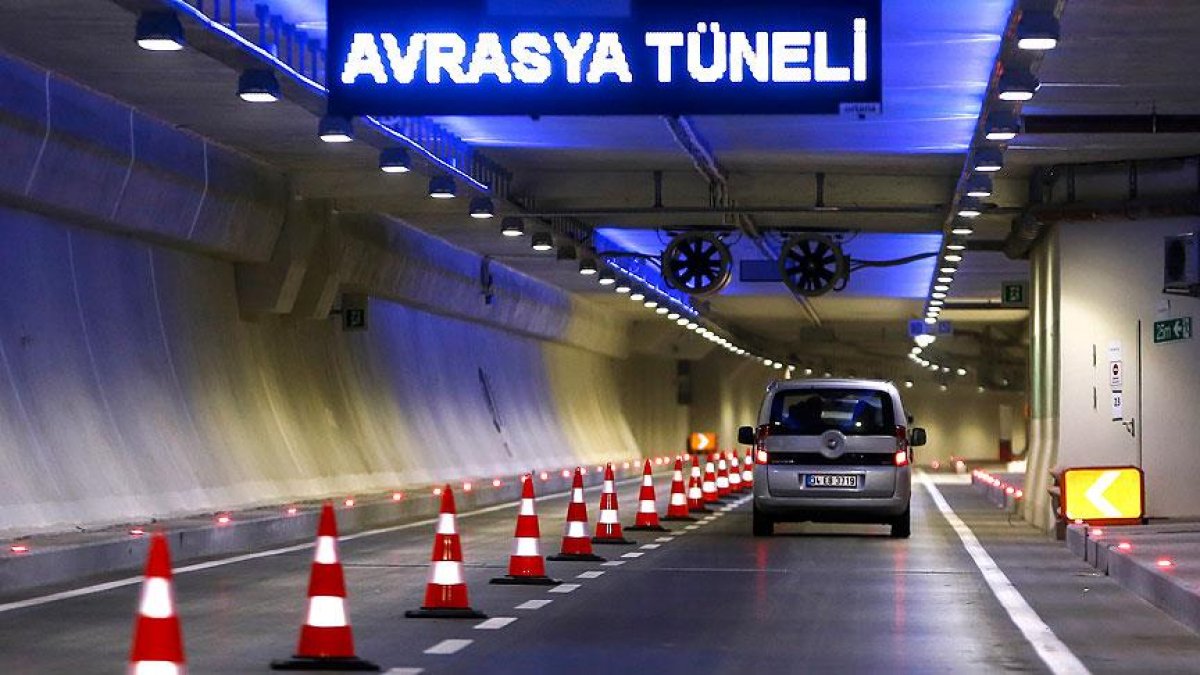 Motosikletlerin Avrasya Tüneli'nden geçiş ücreti belli oldu