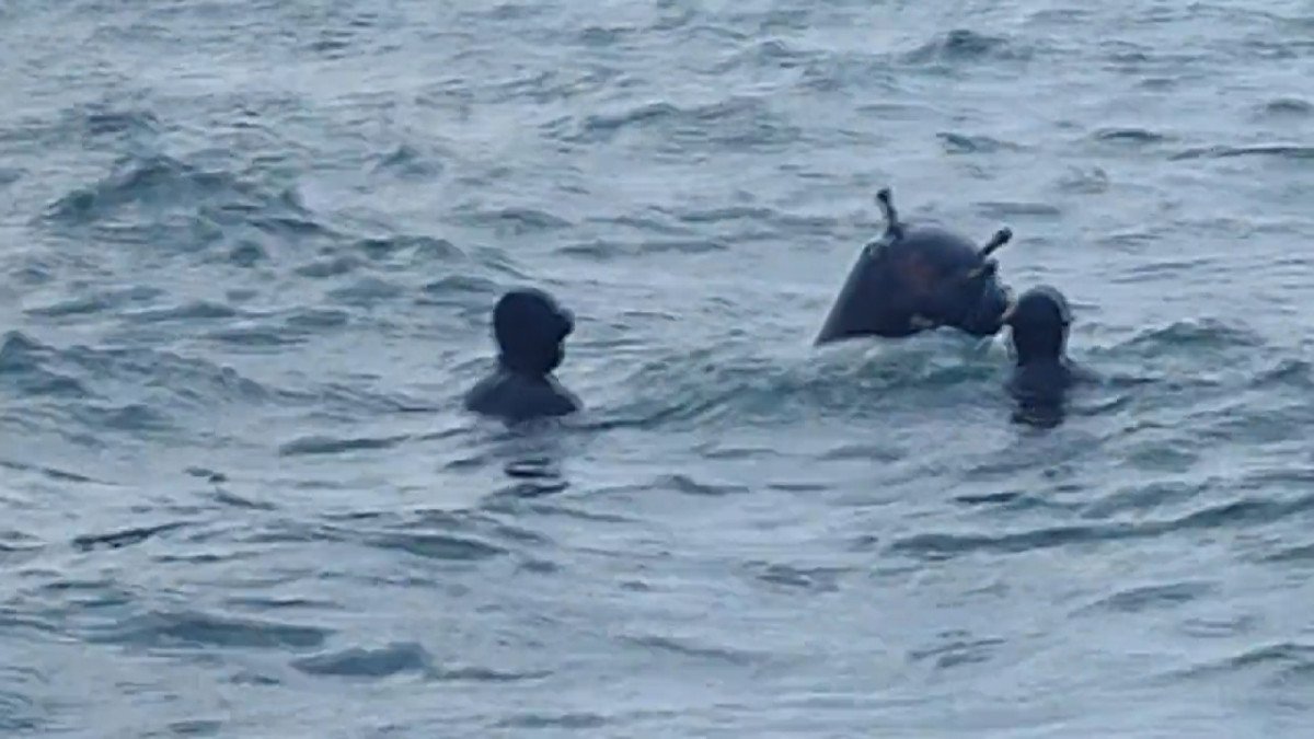 MSB, Boğaz ve İğneada açıklarındaki mayınların imha edilme anlarını paylaştı