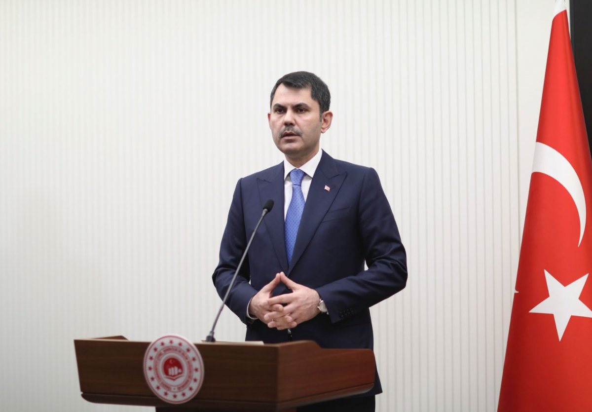 Murat Kurum, AB Komisyonu Başkan Yardımcısı Timmermans'ı kabul etti