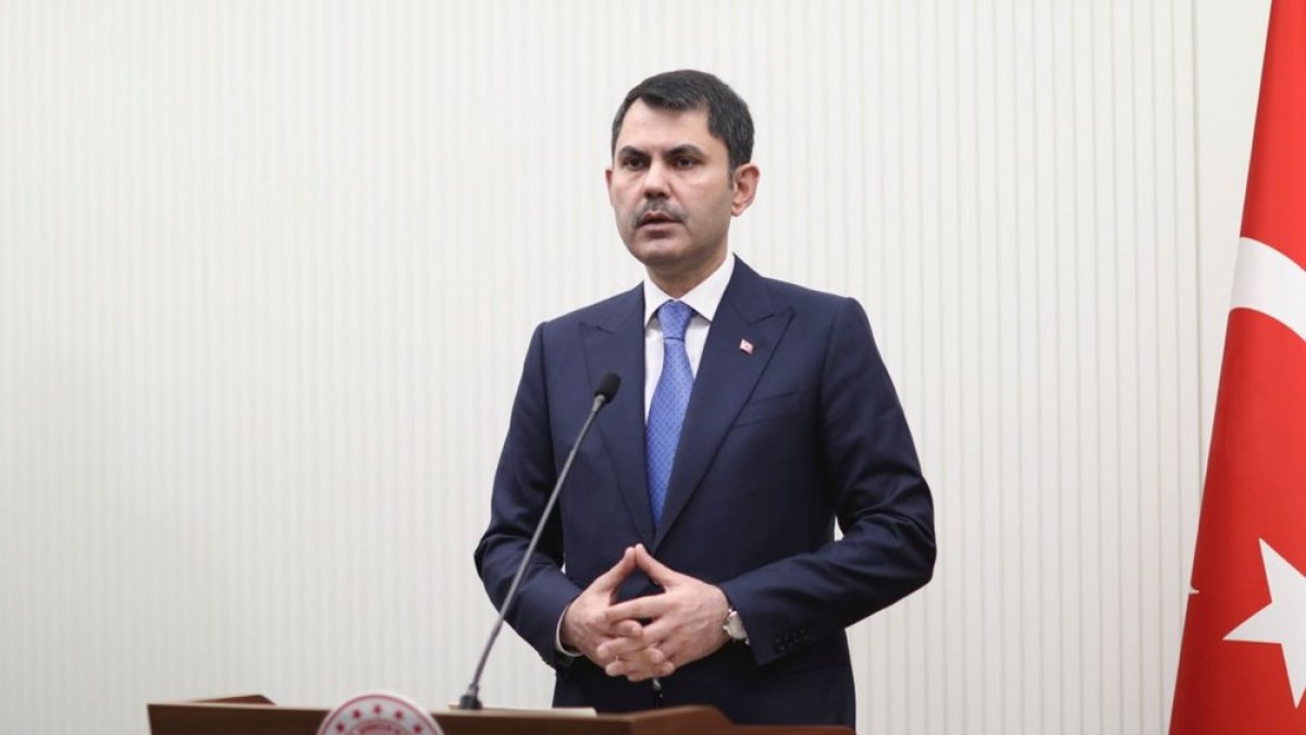 Murat Kurum, AB Komisyonu Başkan Yardımcısı Timmermans&#039;ı kabul etti