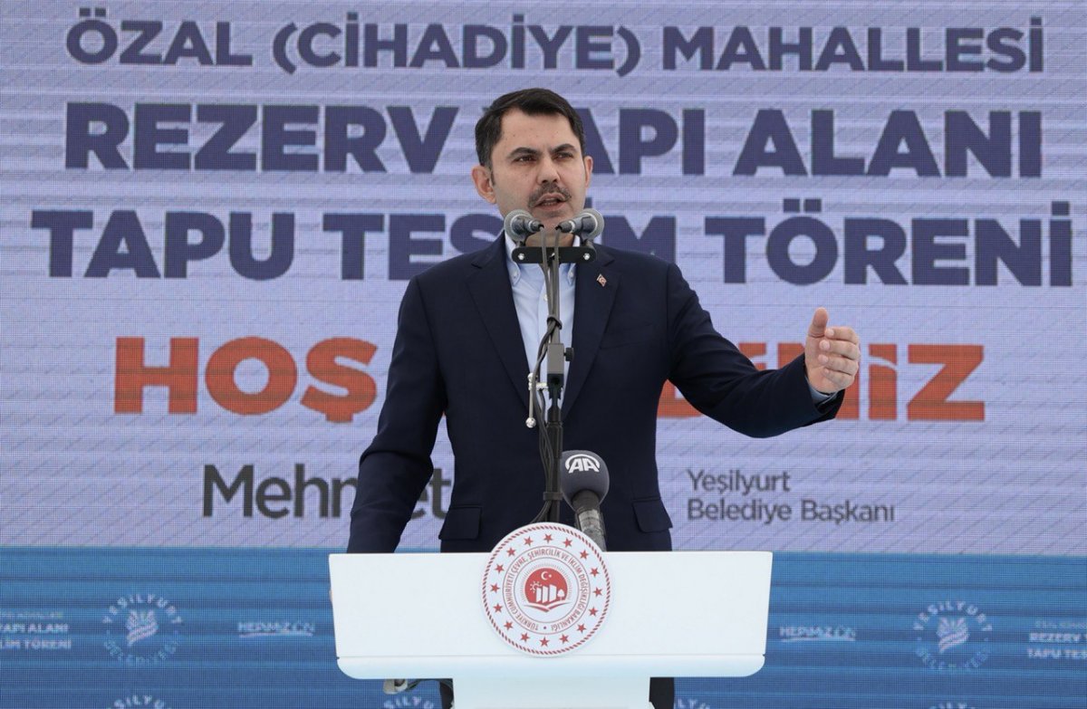 Murat Kurum'dan Malatyalı depremzedelere müjde