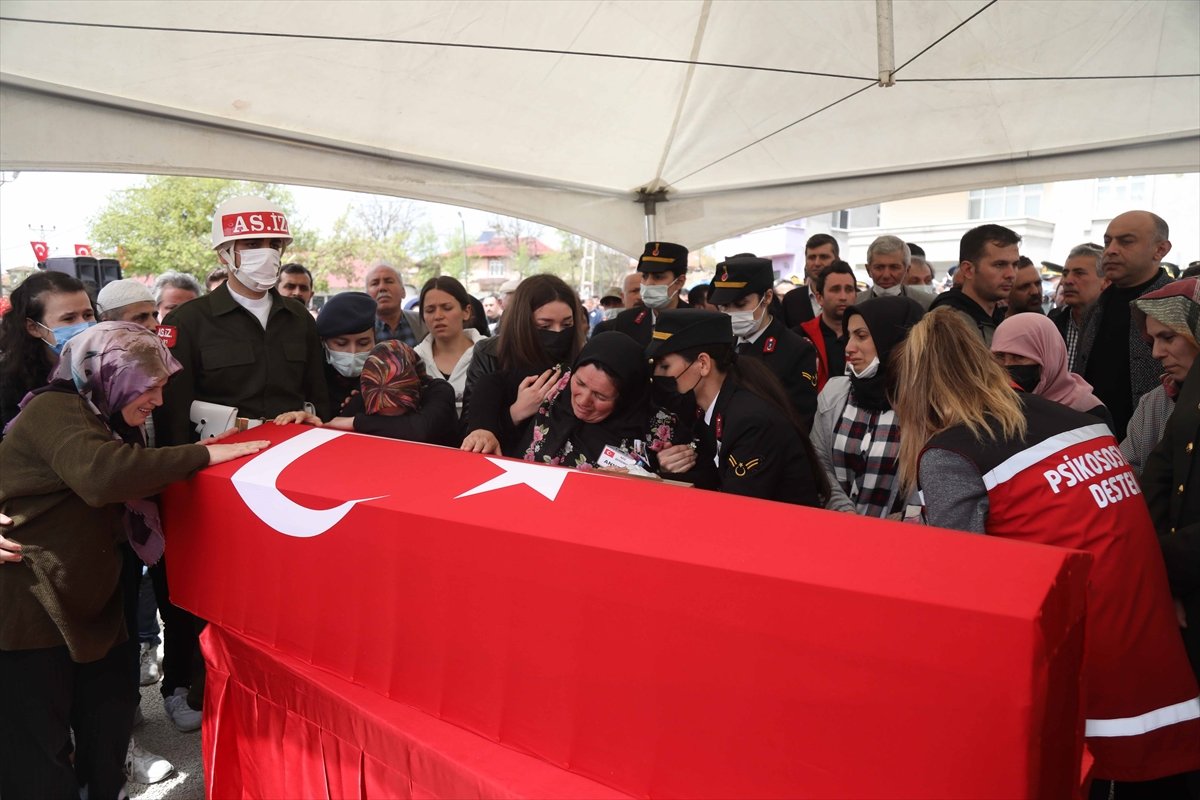 Samsunlu şehit Kubilay Çon'a veda