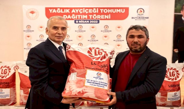 Çiftçiye sağlanan tohum desteğiyle 10 bin dekardan 36 milyonluk gelir sağlanacak