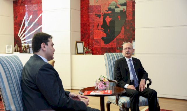 CHP Genel Başkanı Kılıçdaroğlu Gültekin Uysal ile görüştü