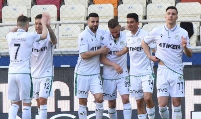 Konyaspor, Yeni Malatya'yı yendi
