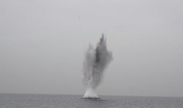 MSB, Boğaz ve İğneada açıklarındaki mayınların imha edilme anlarını paylaştı