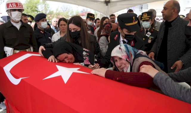 Samsunlu şehit Kubilay Çon'a veda