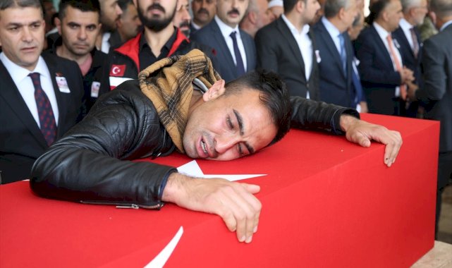 Şehitler Doğukan Korkmaz, Fırat Canlı ve Yunus Kalkan’a veda