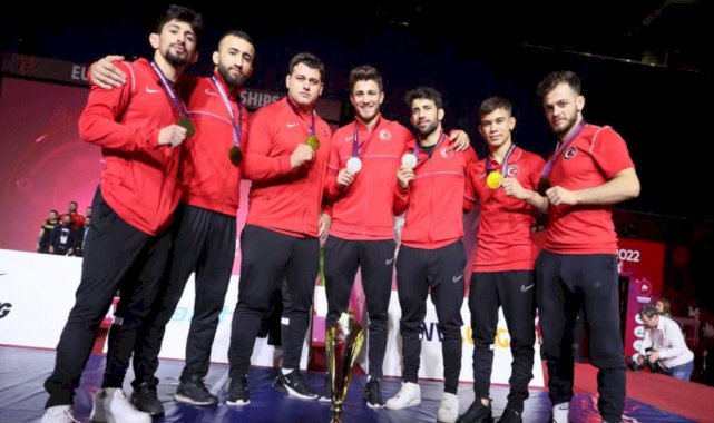 Türkiye Güreş Milli Takımı'ndan Avrupa Şampiyonası'nda tarihi rekorlar