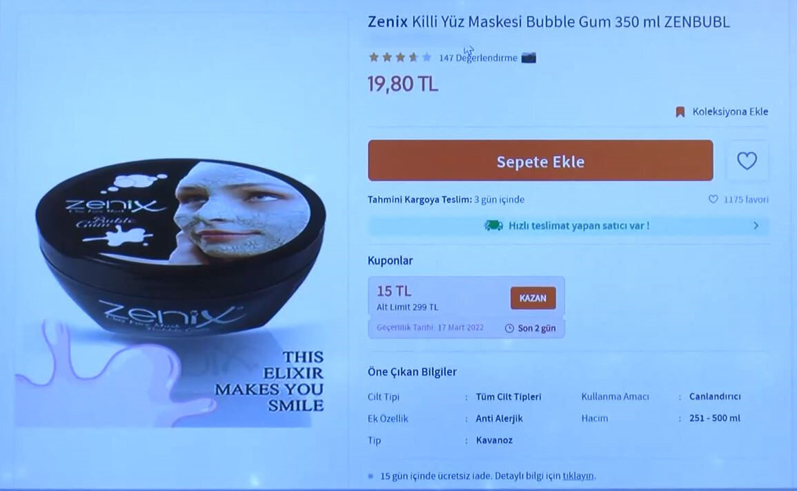 Üretici firma 'Kullanmayın' dedi: Ancak ürün hala raflarda ve internette satılıyor