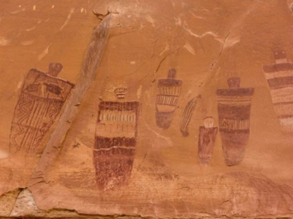 ABD'de Kızılderililere ait 1000 yıllık mağara çizimleri bulundu